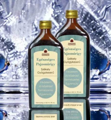 EGÉSZSÉGES PAJZSMIRIGY SZÉKELY GYÓGYKESERŰ 500 ML