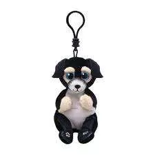 TY BOOS PLÜSS FIGURA CLIP 8,5 CM RANGER FEKETE KUTYA