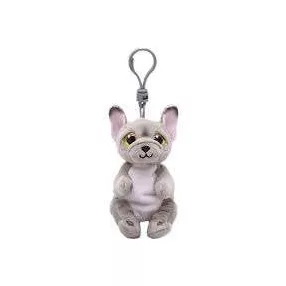 TY BOOS PLÜSS FIGURA CLIP 8,5 CM WILFRED SZÜRKE KUTYA
