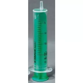   FECSKENDŐ 20 ML EGYSZERHASZNÁLATOS INJEKT LUER 4606205V BRAUN ZÖLD