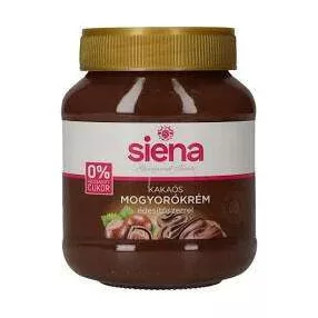 SIENA KAKAÓS MOGYORÓKRÉM ÉDESÍTŐSZERREL400 GR