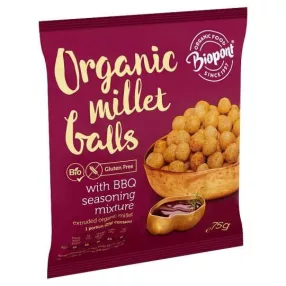 BIOPONT BIO KÖLESGOLYÓ BBQ 75 GR GLUTÉNMENTES