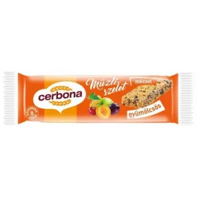 CERBONA SZELET GYÜMÖLCSÖS 20 GR