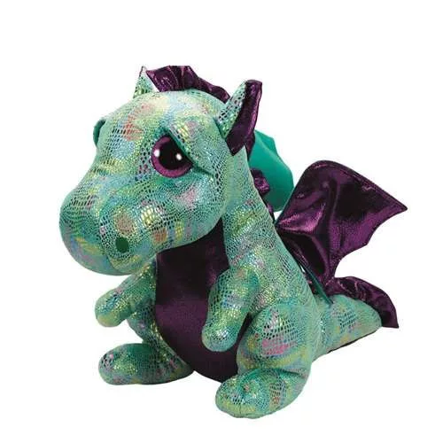 TY BOOS PLÜSS FIGURA 24 CM CINDER ZÖLD SÁRKÁNY