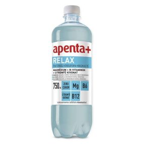   APENTA + RELAX FEKETERIBIZLI VÖRÖSÁFONYA ÍZŰ SZÉNSAVMENTES 750 ML