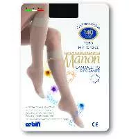 Manon Gamb 140 den-es Térdharisnya 18-22 mmHg S/M-L/XL-XXL méretek Fekete (Nero)