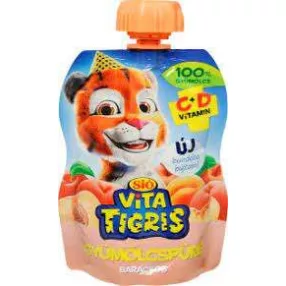 SIÓ VITATIGRIS 100% GYÜMÖLCSPÜRÉ ŐSZIBARACK 90 GR