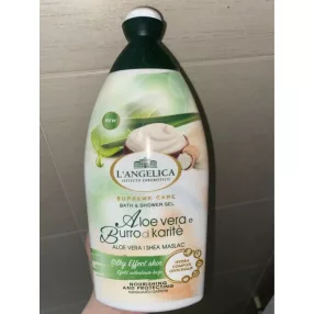   L'ANGELICA HAB ÉS TUSFÜRDŐ ALOEVERA & SHEA VAJ 500 ML