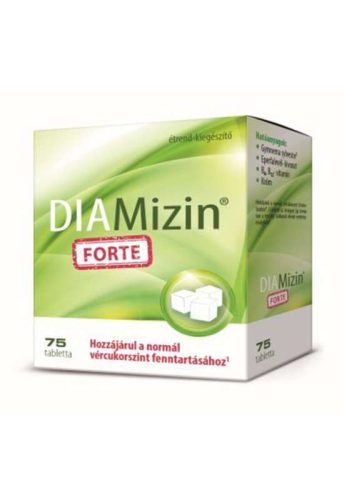 DIAMIZIN FORTE ÉTRENDKIEGÉSZÍTŐ KAPSZULA 75 DB NORMÁL VÉRCUKORSZINT