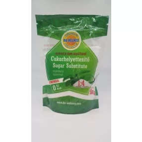   DIA-WELLNESS CUKORHELYETTEÍTŐ 500 GR ERYTHRITOL STEVIA ALAPÚ 1:4