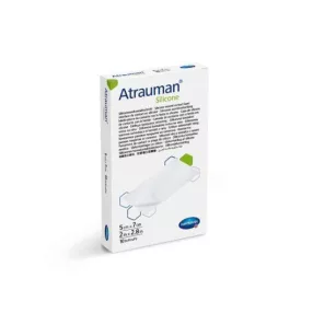   ATRAUMAN SILICONE 5 X 7 CM SZILIKON SEBKONTAKT RÉTEG 10DB/DOB HARTMANN