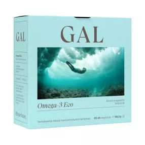 GAL OMEGA-3 ECO LÁGYZSELATIN KAPSZULA 60 DB