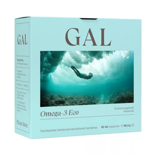GAL OMEGA-3 ECO LÁGYZSELATIN KAPSZULA 60 DB