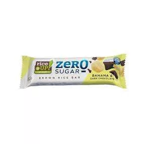   RICE UP ZERO BARNA RIZSSZELET BANÁN ÉTCSOKOLÁDÉ 18 GR (GLUTÉNMENTES)