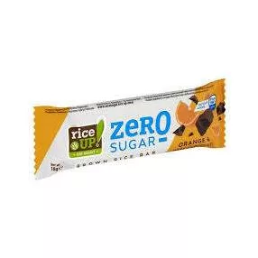   RICE UP ZERO BARNA RIZSSZELET NARANCS ÉTCSOKOLÁDÉ 18 GR (GLUTÉNMENTES)
