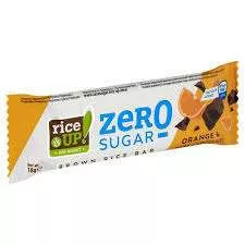 RICE UP ZERO BARNA RIZSSZELET NARANCS ÉTCSOKOLÁDÉ 18 GR (GLUTÉNMENTES)
