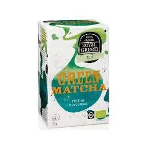 ROYAL GREEN BIO TEA ZÖLD MATCHA 16 DB/DOB