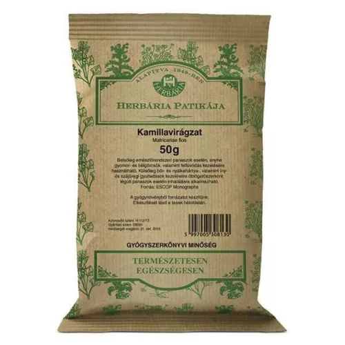 HERBÁRIA KAMILLAVIRÁGZAT TEA 50GR