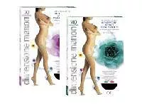 Manon Autoreggente 140 den-es Combtőig érő Harisnya 18-22 MMHG S/M-L-XL méretek Chiaro Caramel Daino Nero