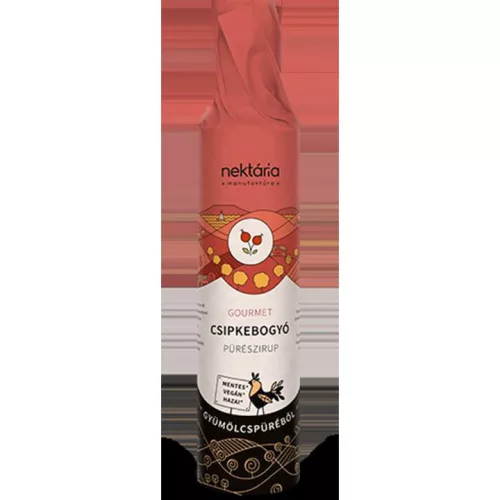 NEKTÁRIA GOURMET CSIPKEBOGYÓ PÜRÉSZIRUP 500 ML