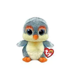 TY BOOS PLÜS FIGURA 15 CM FISHER SZÜRKE PINGVIN