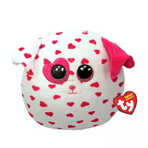 TY SQUISH BEANIES PÁRNA ALAKÚ PLÜSS FIGURA BEAU KUTYA 22 CM