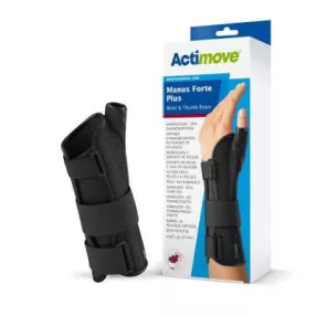   ACTIMOVE MANUS FORTE PLUS CSUKLÓRÖGZÍTŐ HÜVELYKUJJTÁMASSZAL BAL L/XL-ES 19-23CM