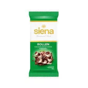   SIENA ROLLEN KAKAKÓS MOGYORÓIZŰ KRÉMMEL TÖLTÖTT OSTYARÚD 180GR