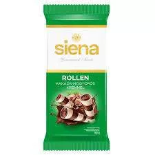 SIENA ROLLEN KAKAKÓS MOGYORÓIZŰ KRÉMMEL TÖLTÖTT OSTYARÚD 180GR