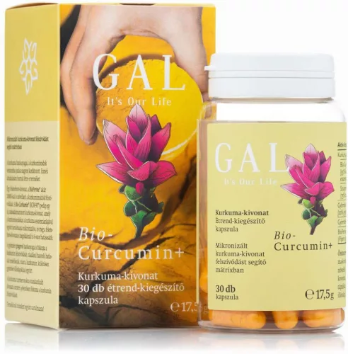 GAL BIO CURCUMIN+ KAPSZULA 225 MG 30 DB-OS