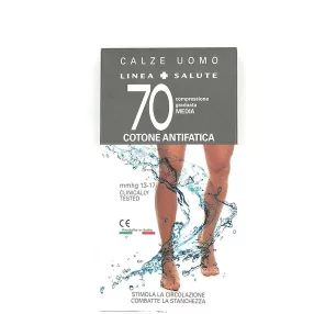   MANON UOMO FILO FÉRFI ANTIBAKTERIÁLIS UTAZÓ ZOKNI M-ES 70 DEN 13-17 MMHG NERO 41-43