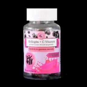 KOLLAGÉN+C-VITAMIN GUMIVITAMIN 30 DB-OS FELNŐTT-GYERMEK