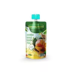 JURA GYÜMÖLCSPÜRÉ ANANÁSZ MANGÓ BANÁN 200 GR