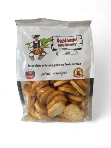GAZDA MINI KENYÉR SÓS 140 GR