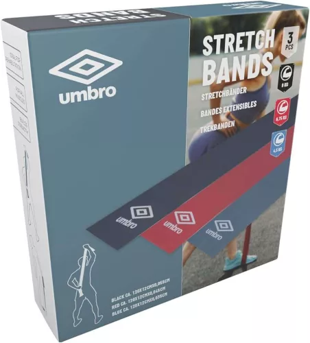 UMBRO FITNESS GUMISZALAG 3 DB-OS 120 X 12 CM