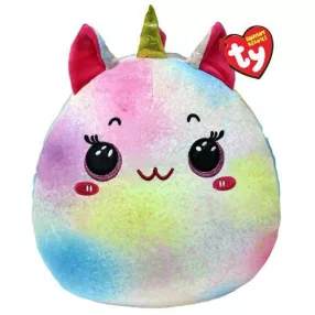   TY SQUISHY BEANIES PÁRNA ALAKÚ PLÜSS MAISIE 30 CM UNIKORNIS