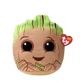   TY SQUISH BEANIES PÁRNA ALAKÚ PLÜSS FIGURA MARVEL GROOT 22 CM
