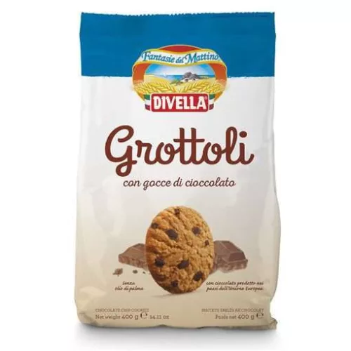 DIVELLA GROTTOLI CSOKIDARABOS KEKSZ 400 GR