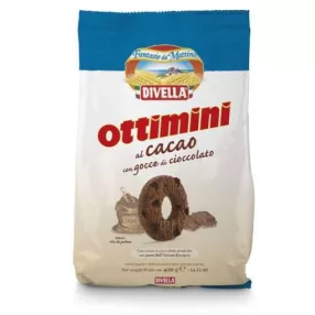 DIVELLA KAKAÓS KEKSZ 400 GR