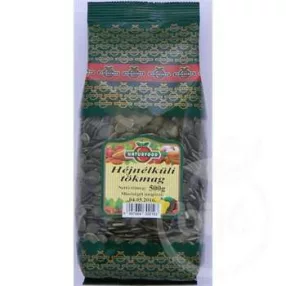 NATURFOOD HÉJNÉLKÜLI TÖKMAG 500 GR