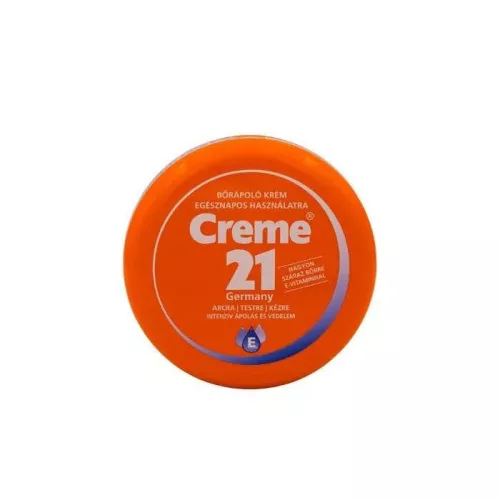 CREME 21 BŐRÁPOLÓ KRÉM NAGYON SZÁRAZ BŐRRE 150 ML