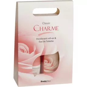 CHARME DÍSZDOBOZ ROLL-ON CLASSIC 50 ML+ PARFÜM 30ML