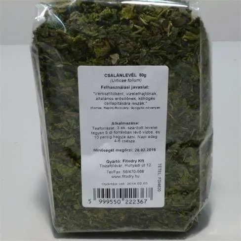 FITODRY CSALÁNLEVÉL TEA TASAKBAN 80 GR