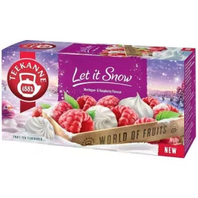 TEEKANNE LET IT SNOW HABCSÓK MÁLNA TEA 20 FILTER