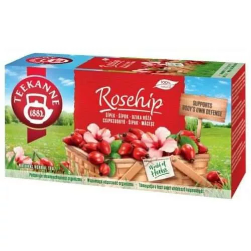 TEEKANNE CSIPKEBOGYÓ HIBISZKUSZ TEA 20 FILTER