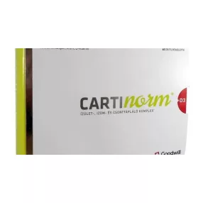 CARTINORM +D3 ÉTRENDKIEGÉSZÍTŐ FILMTABLETTA 60 DB