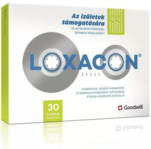 LOXACON ÉTRENDKIEGÉSZÍTŐ KAPSZULA 30 DB