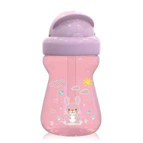 LORELLI MINI SZÍVÓSZÁLAS SPORT ITATÓ 200 ML RÓZSASZÍN