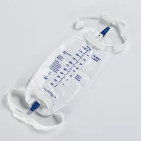 VIZELETGYŰJTŐ ZSÁK LÁBRA RÖGZÍTHATŐ 600 ML URINE BAG