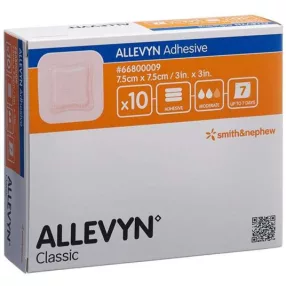 ALLEVYN ADHESIVE 7,5CM X 7,5 CM HABKÖTSZER